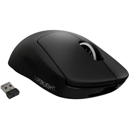 Logitech PRO X SUPERLIGHT Ratón Gaming Inalámbrico Negro
